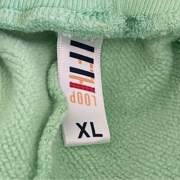 Fifth Loop Mens Joggers Sweatpants Green Embroidered Teddy Bear Skeleton XL - Picture 6 of 10